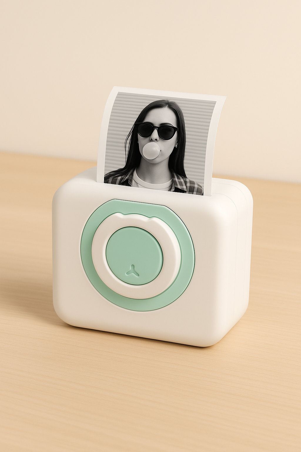 Mini Imprimante Thermique Bluetooth Sans encre - Vert - Printaïa